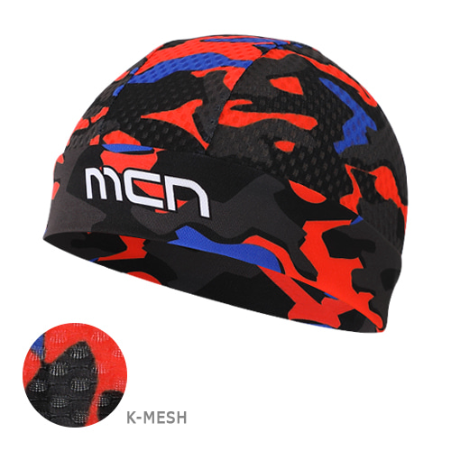Mcn [SKULL CAP K-MESH CAMO RED]K-매쉬 스컬캡-카모 레드
